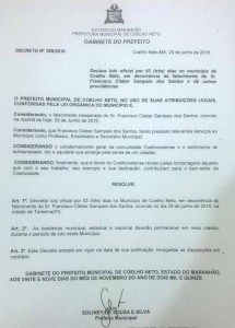 decreto Cleber