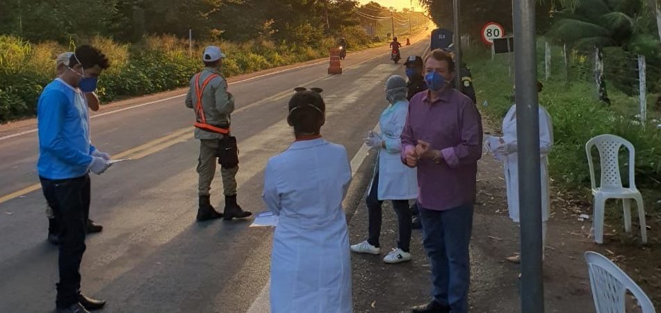 Coronavírus: Prefeitura de Chapadinha mantém funcionamento de Barreira Sanitária